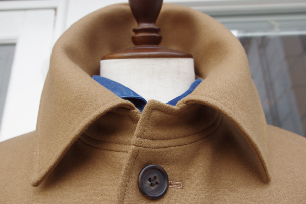 オーダーメイドコート|衿のデザイン