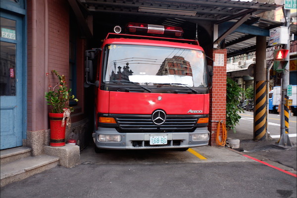 台湾の消防車