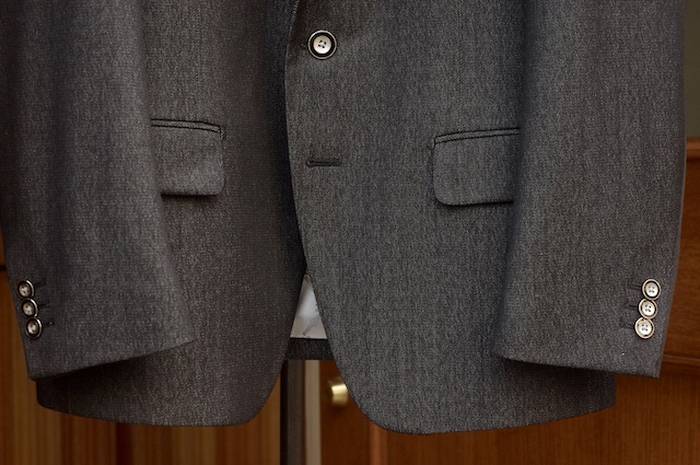 ウールデニムジャケットのオーダーメイド