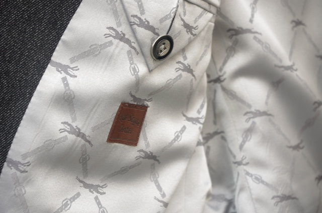 ウールデニムジャケットのオーダーメイド