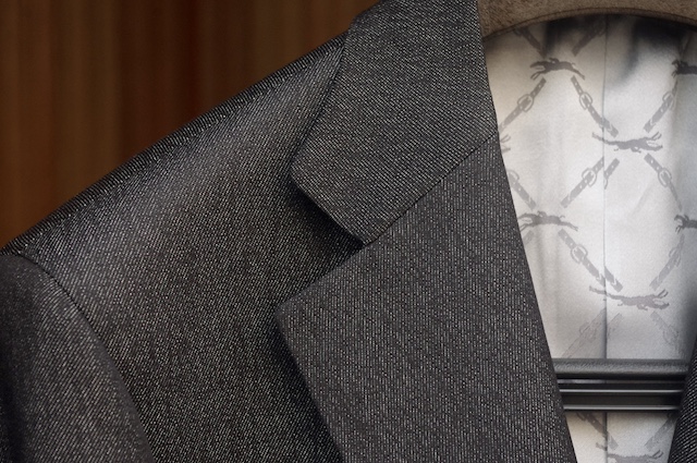 ウールデニムジャケットのオーダーメイド