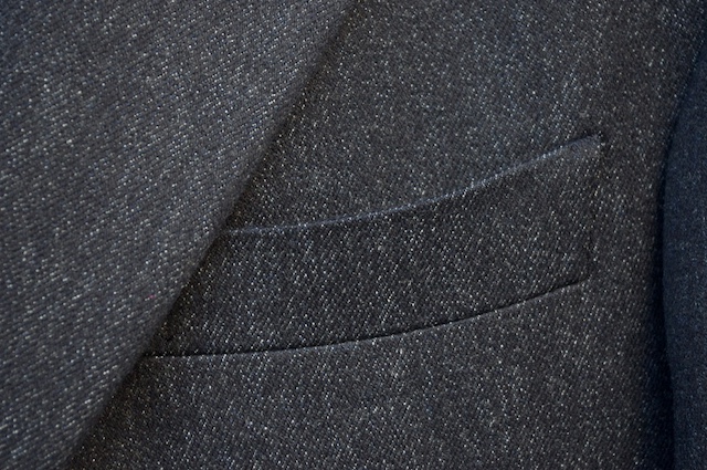 ダブルスーツのオーダーメイド|ウールデニム