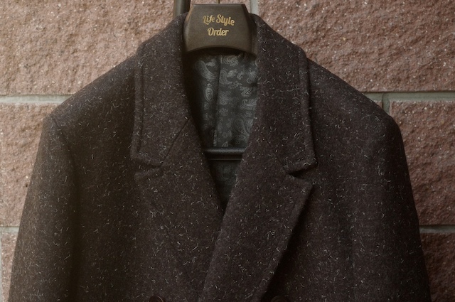 ツイードコートのオーダーメイド｜メンズオーダーコート｜武蔵小杉の