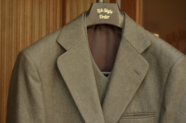 コットンデニムスーツ