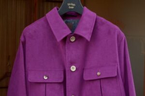 ワンパックジャケット｜フェイクスエード