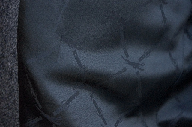 ツイード生地のスリーピーススーツ|オーダーメイド