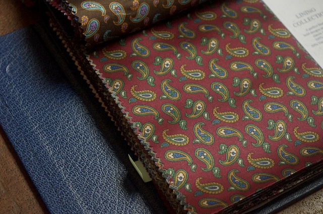 新作インポート裏地