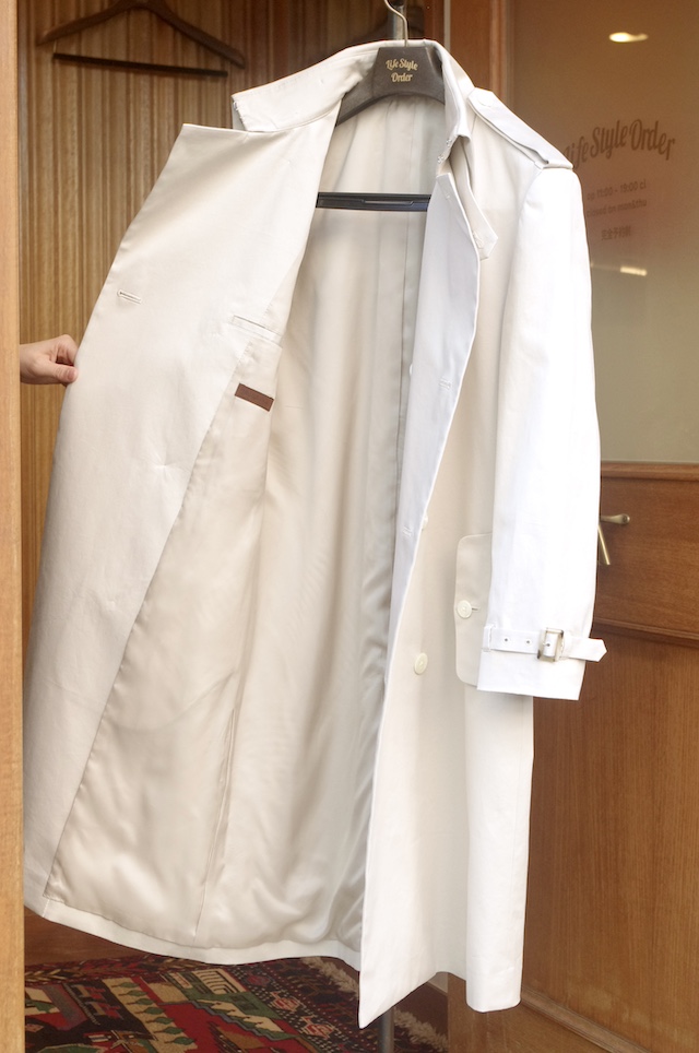 トレンチコートのオーダーメイド