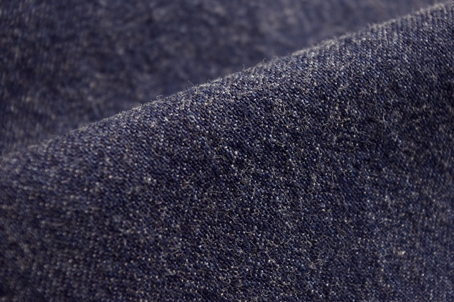 シャツワンピース用のデニム生地