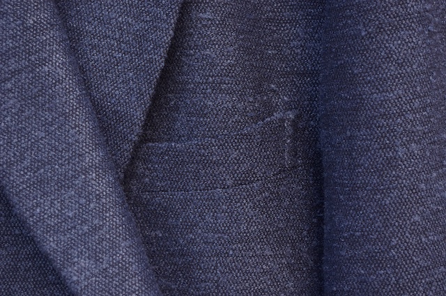 カジュアルなネイビージャケットのオーダーメイド｜胸ポケット